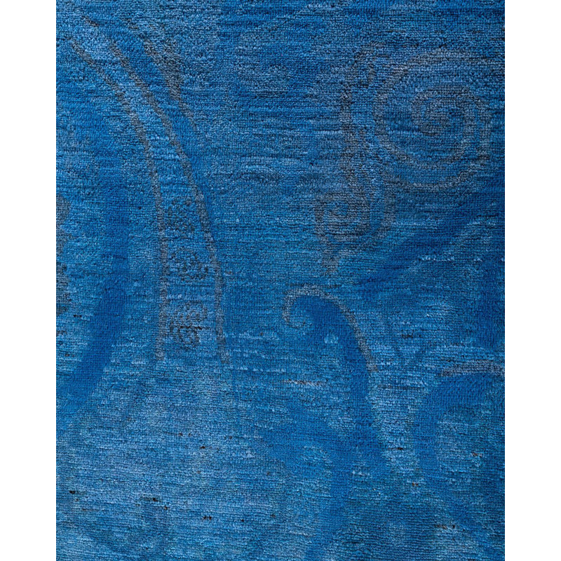 Overyed One-of-a-Kind Rectangle 4'1" x 5'10" Hand Knotted Area Rug