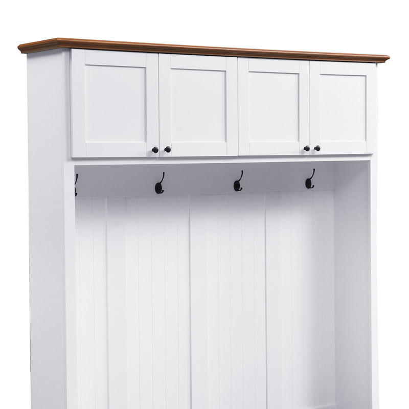Armoire de vestibule de style moderne, White