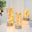 Ensemble de bougies 3 lumières DEL