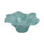 Bol décoratif en forme de fleur Swirl - bol décoratif en verre moderne - centre de table élégant pour la décoration de salle à manger ou de table basse - bleu-55294424