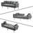 74.8'' Velvet Sleeper-1401685986