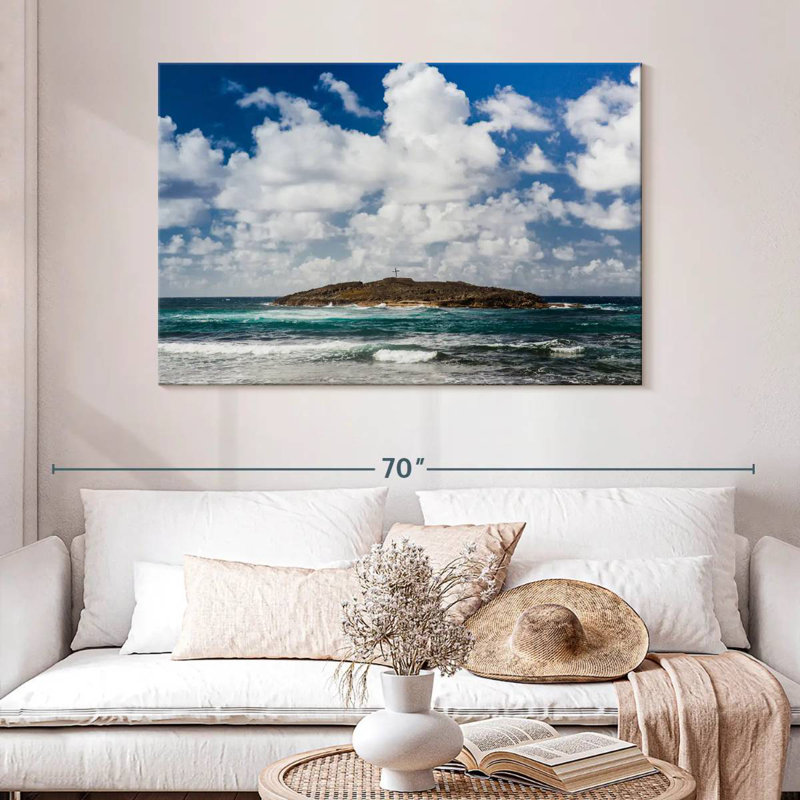 Gillard Puerto Rico Seascape, 32" H x 48" W