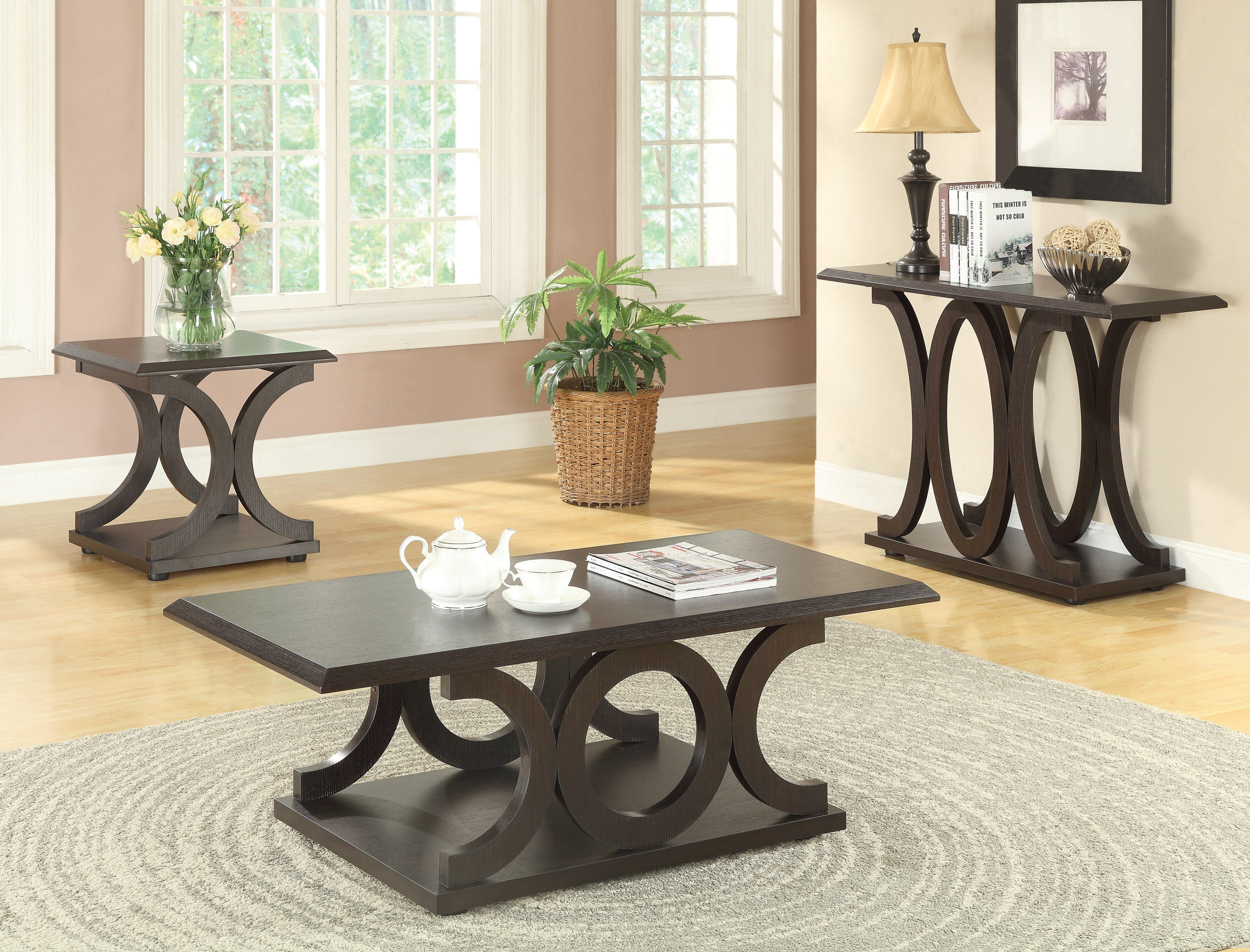 galesville 2 - piece living room table set