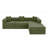 Modular Sectional Sofa with L-Shape Chaise-1659042828