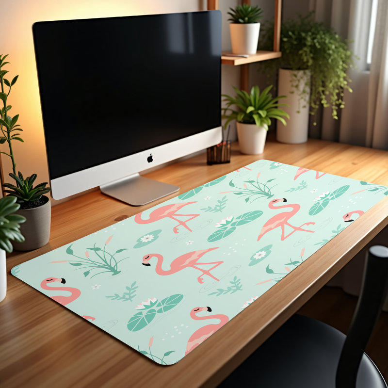 Polyester Desk Pad, 23.6x13.8
