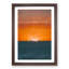 Sunrise Horizon in Abstract - Picture Frame Graphic Art Print-55727848-55727849