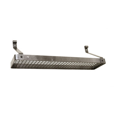 Gourmet Handcrafted Bookshelf Wall Mounted Pot Rack