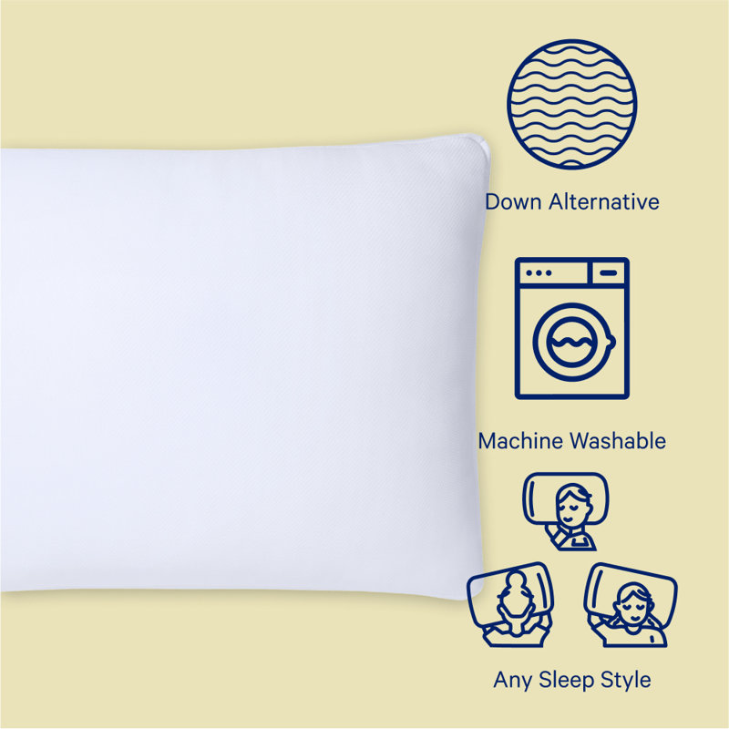 Essential Cooling Pillow, Standard, Standard: 18" x 26"