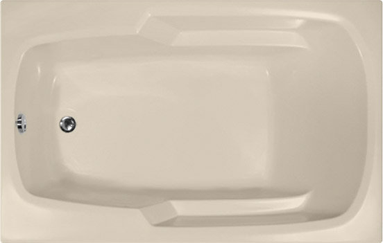 Studio 60'' L Soaking Bathtub, Almond