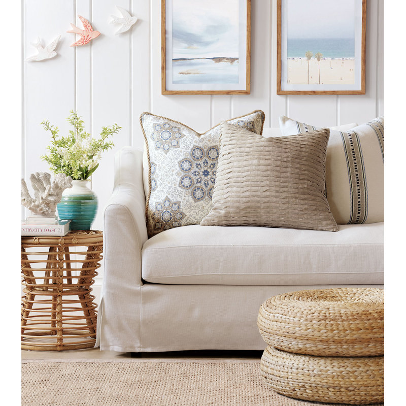Galiot Linen Square Pillow Cover & Insert