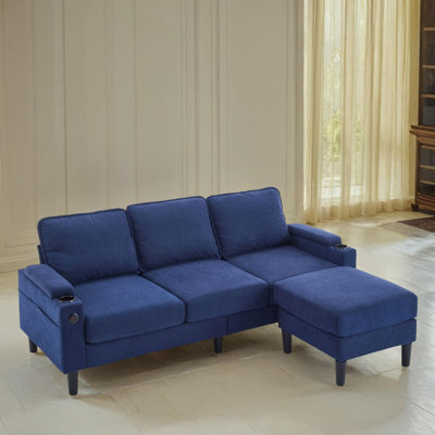 Canapé modulaire rembourré 2 pièces