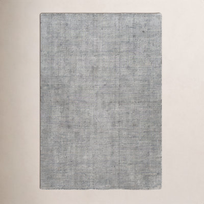 Alba Hand-Woven Slate Rug
