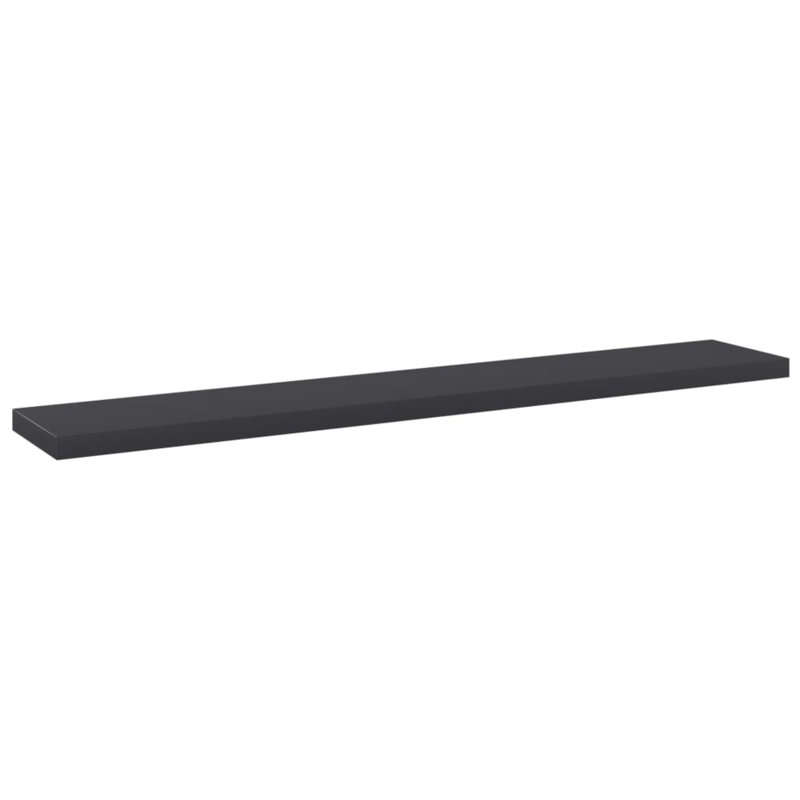 Bookshelf Boards 8 pcs Engineered Wood, (8 Shelves) 0.6" H x 31.5" W x 11.8" D, Brown
