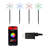 Vivvi App Based Snowflake Path Lights, 7.1" 48 LEDs