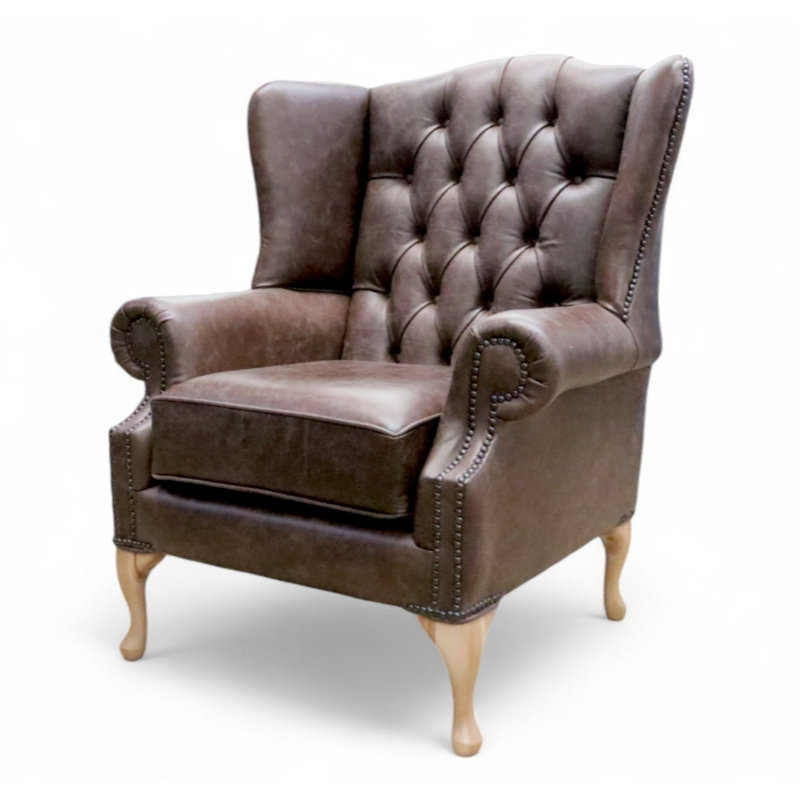 Upholstered Wingback Chair