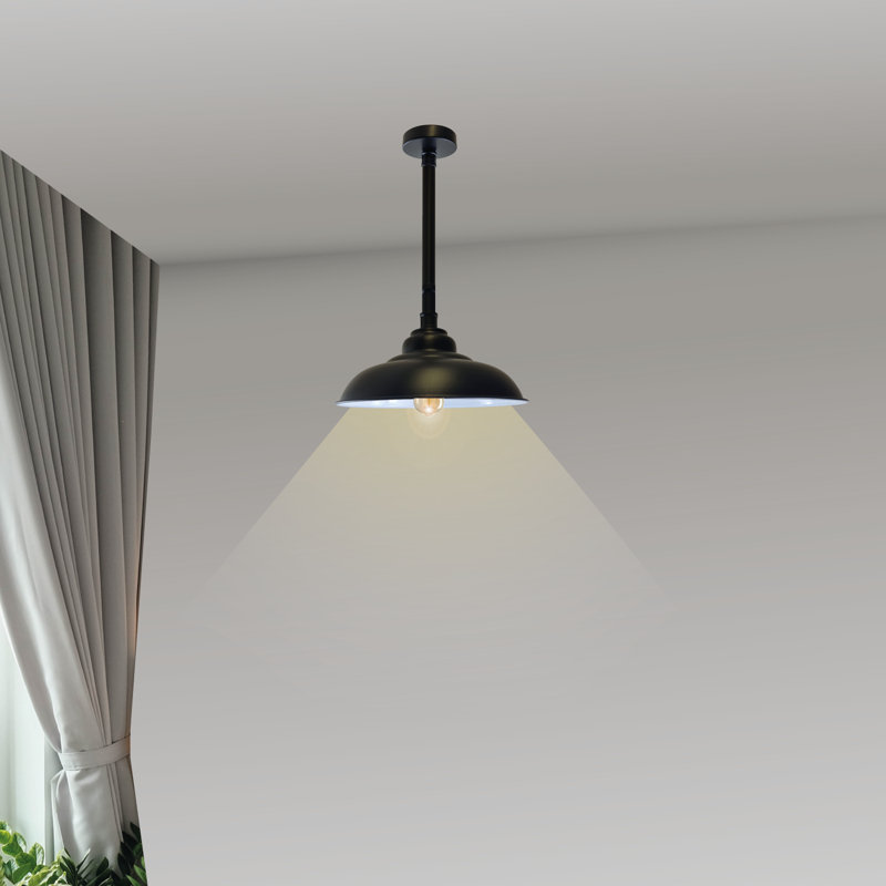 Asuka 1 - Light Black Dome Pendant
