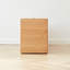 Armoire de rangement en chêne massif pour table de chevet - armoire de coin autoportante