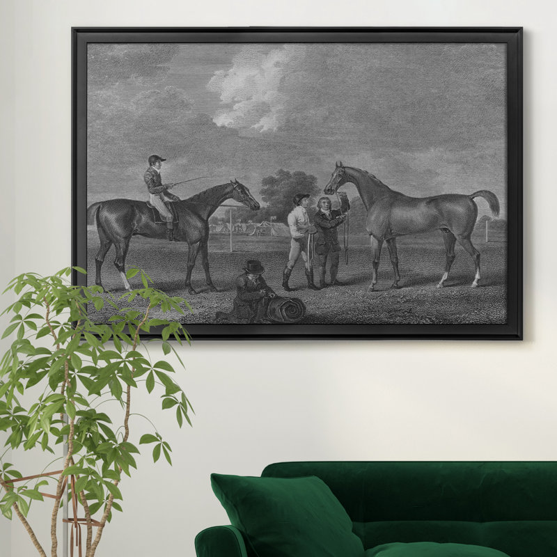«Eclipse and Shakespear», reproduction d'art sur toile encadrée, Noir, H 30,5 po x l 42,5 po x P 1,5 po