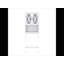 Rangement au-dessus de la toilette l 23,62 po x H 68,11 po x P 8,071 po Owen
