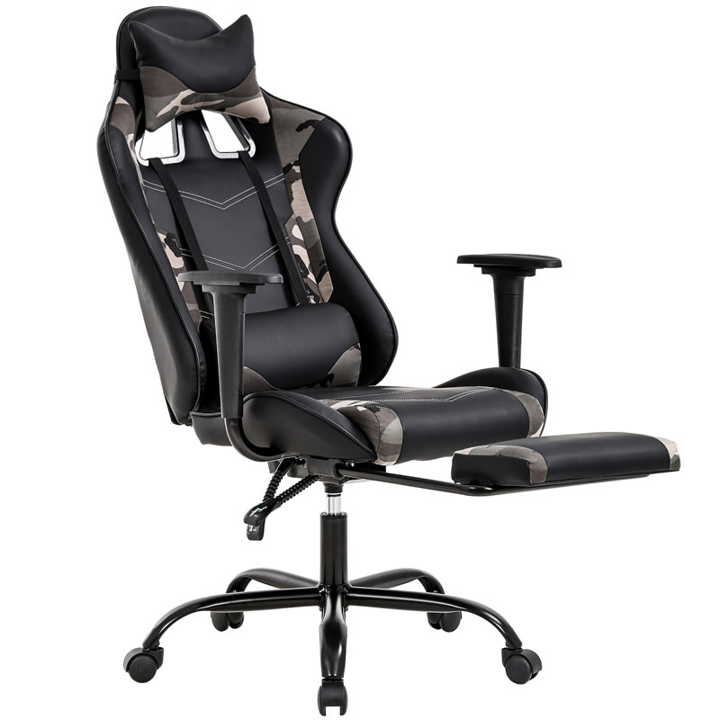 Fauteuil de jeu ergonomique PC, Camouflage