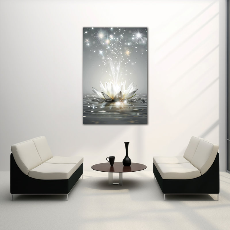 Lancey sur toile, H 40 po x l 28 po