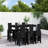 Auggie Brayden Studio Bar Set with Wood Frame and Solid Wood Outer Material-214366038