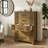 Shalyce 28.7" W Mid-Century Modern Fluted 5-Drawer Chest-1141932205