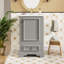 Meuble-lavabo 20 po avec lavabo en céramique-117168890