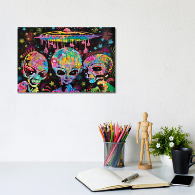 Aliens by Dean Russo - Wrapped Canvas Gallery-Wrapped Canvas Giclée
