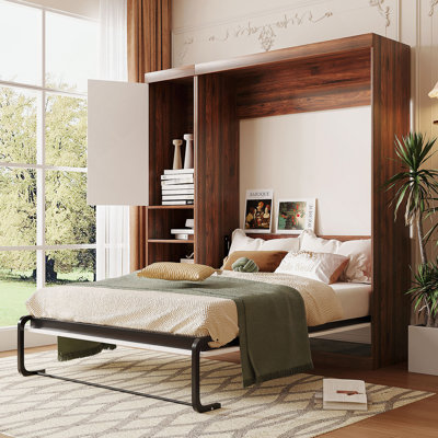Lit mural avec armoire