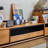 Solid wood large capacity TV cabinet-105551229