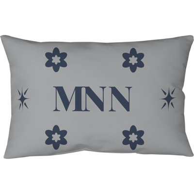 Minnesota Basketball Colors Navy Blue White Navy Blue Faux Suede Pillow 20 inch x 14 inch
