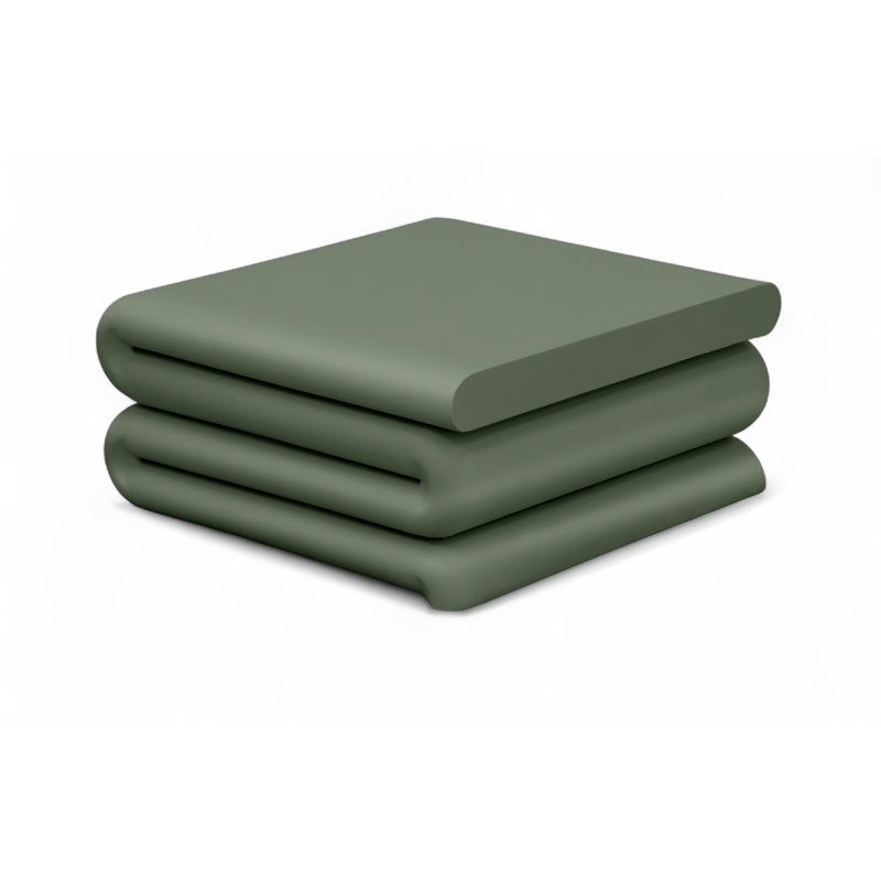 Table basse en fer Roland, Vert