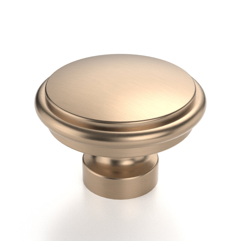 Poignée champignon 1,25 po de diamètre, Champagne champagne