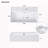 Kerk 21.6'' Single Bathroom Vanity with Ceramic Top