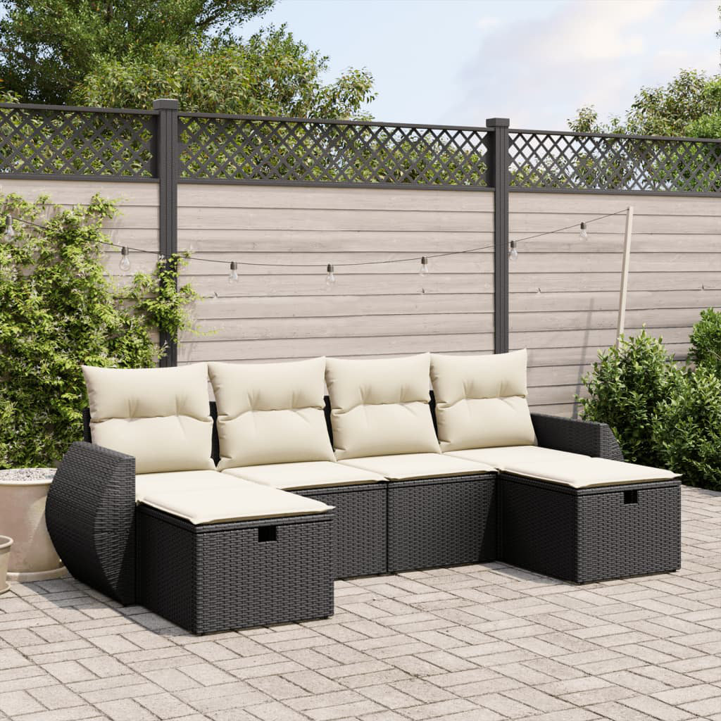 Gartensofa mit Kissen