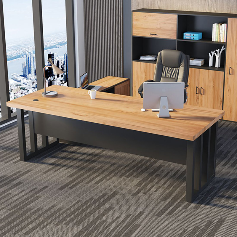 Bureau d'écriture Burlywood, 29.53"H*62.99"W*27.56"D