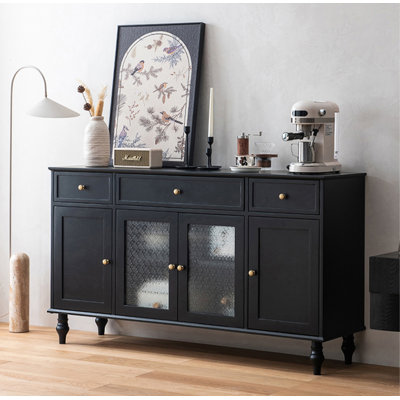 American-style Solid Wood Multi-functional Sideboard