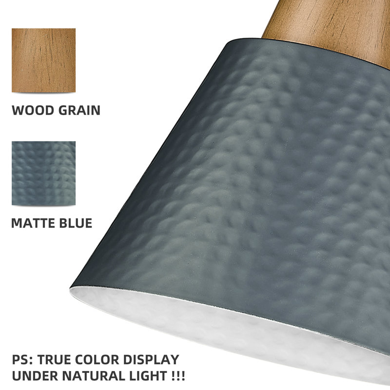 4 - Light Dimmable Vanity Light, Blue