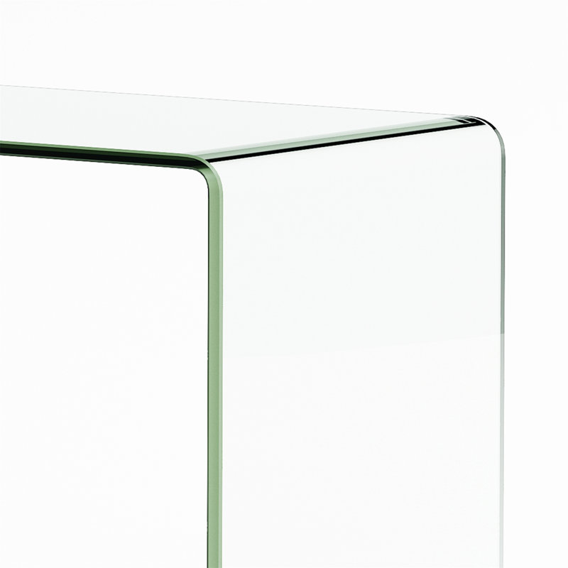 Table console en verre trempé trempé 12 mm