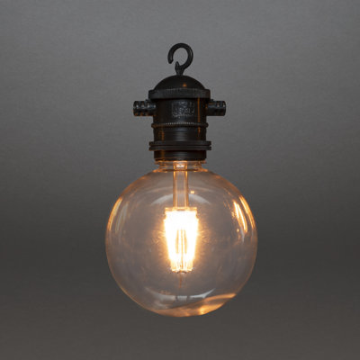 LED 10 - Bulb Festoon Lights String Light Add on String Only (End to End Connectable)