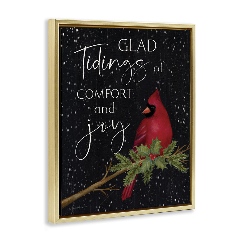 Art mural sur toile Comfort & Joy par Annie Lapoint
