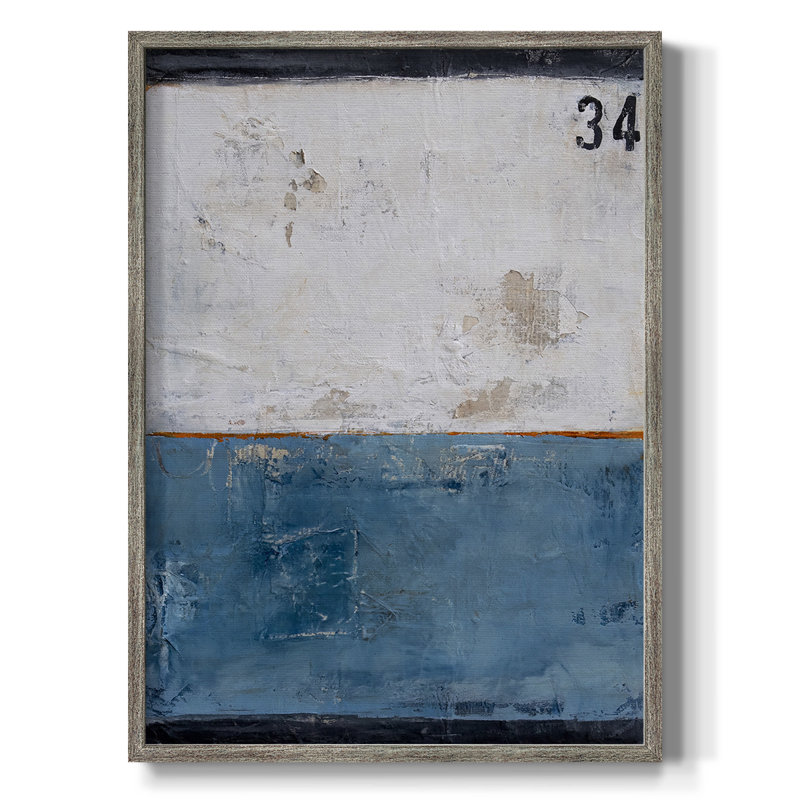 Take 34 Framed Print - Solid Wood, 11" H x 9" W