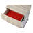 Modern 2-Drawer Nightstand with Soft LED Lighting