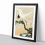 Japanese Crane Birds by Ohara Koson - Picture Frame Art Print on MDF-55609914-55609916