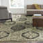 Mckenzie Hand Woven Wool Floral and Geometric Area Rug-1842645100