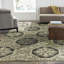 Mckenzie Wool Area Rug in Beige/Gray-1842645089