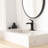 Waterfall Single Hole Single-Handle Low-Arc Bathroom Faucet