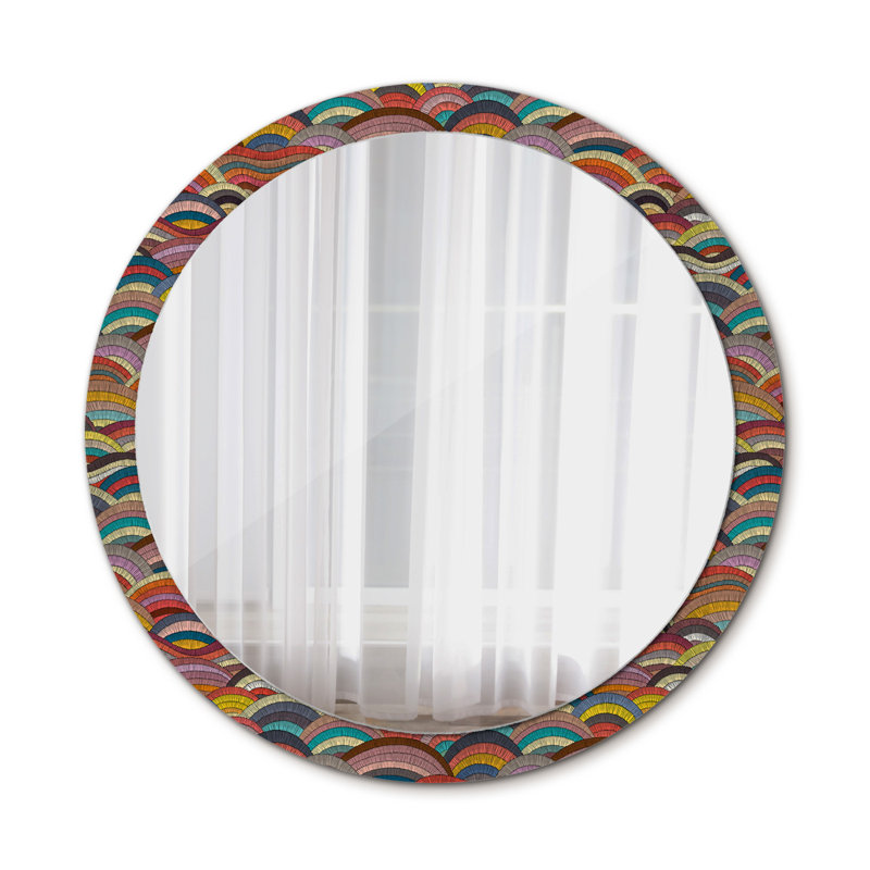 Huldar Glass Flat Wall Mirror