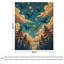 Jeté en flanelle Starry Night Sky-133659205